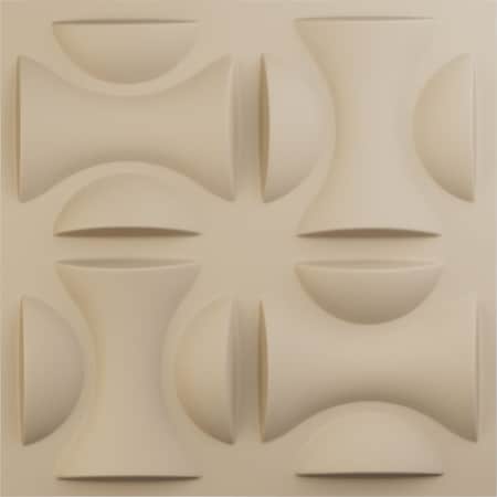Ekena Millwork 19 5/8in. W x 19 5/8in. H York EnduraWall Decorative 3D Wall Panel Covers 2.67 Sq. Ft. WP20X20YOGBE
